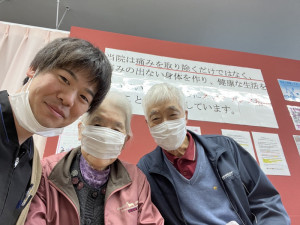 坐骨神経痛・慢性腰痛・脊柱管狭窄症の症例報告（松戸市の90代女性）