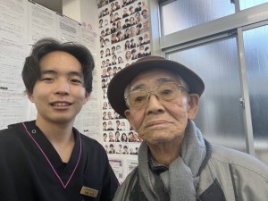 頸部痛・肩関節痛・上肢の痺れの症例報告（流山市の80代男性）
